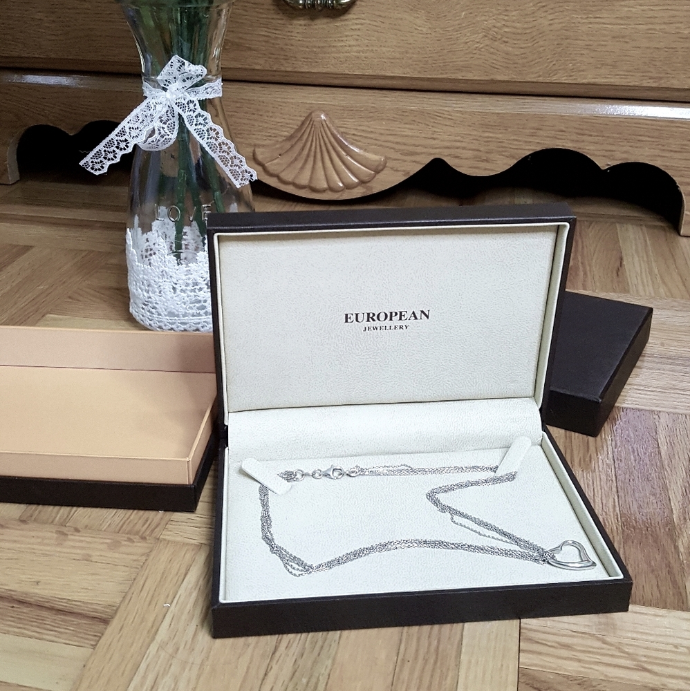 European Jewellery Silver Necklace